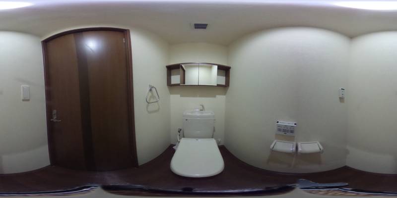 パノラマ画像トイレ