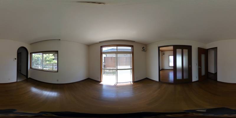 パノラマ画像リビング