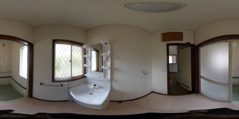 パノラマ画像洗面所