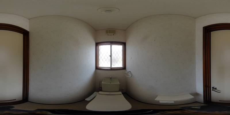 パノラマ画像トイレ