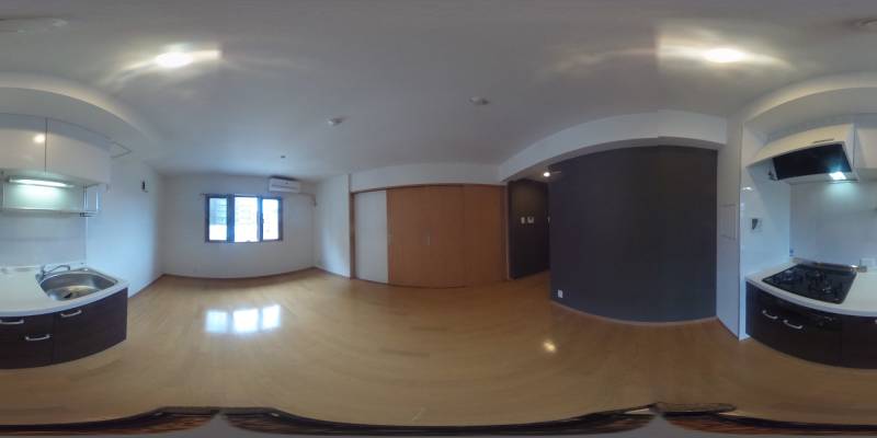 パノラマ画像キッチン