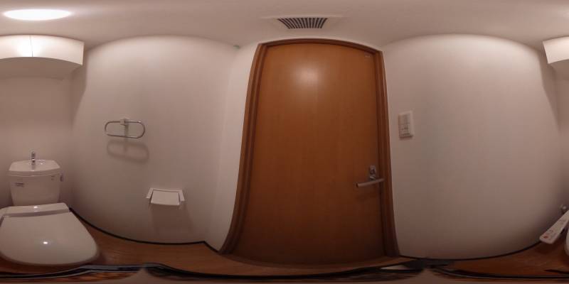 パノラマ画像トイレ