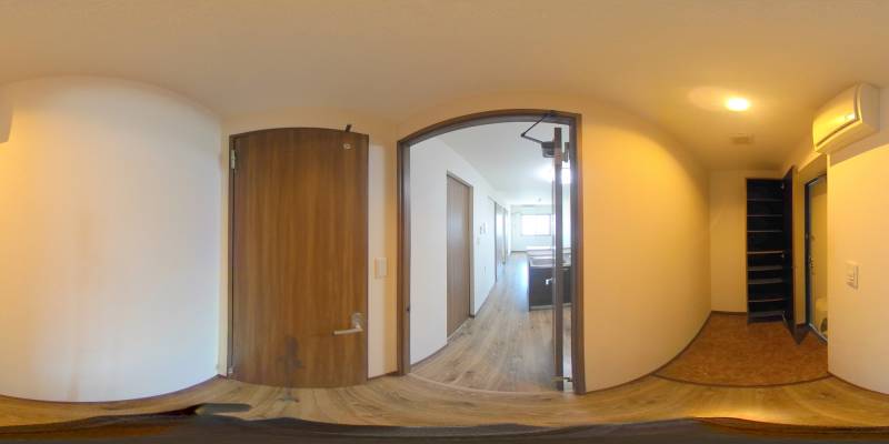 パノラマ画像玄関