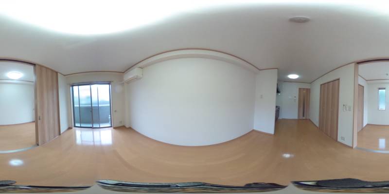 パノラマ画像リビング