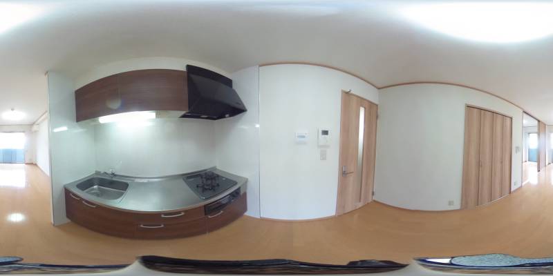 パノラマ画像キッチン