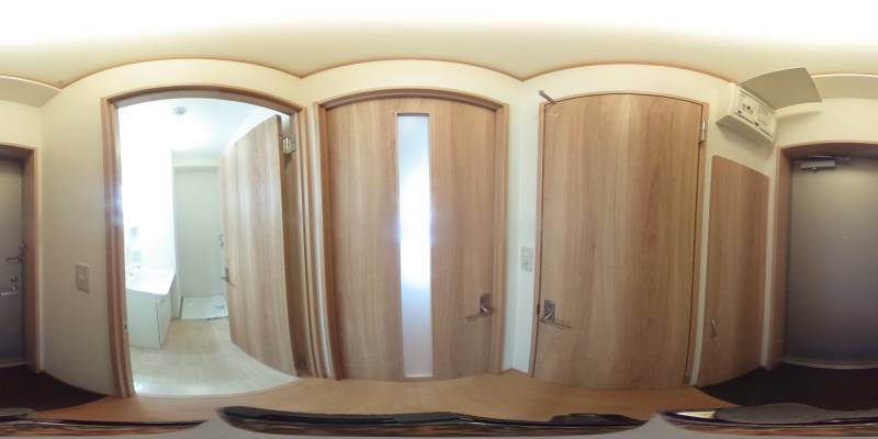 パノラマ画像玄関