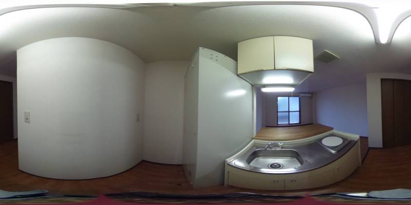 パノラマ画像キッチン