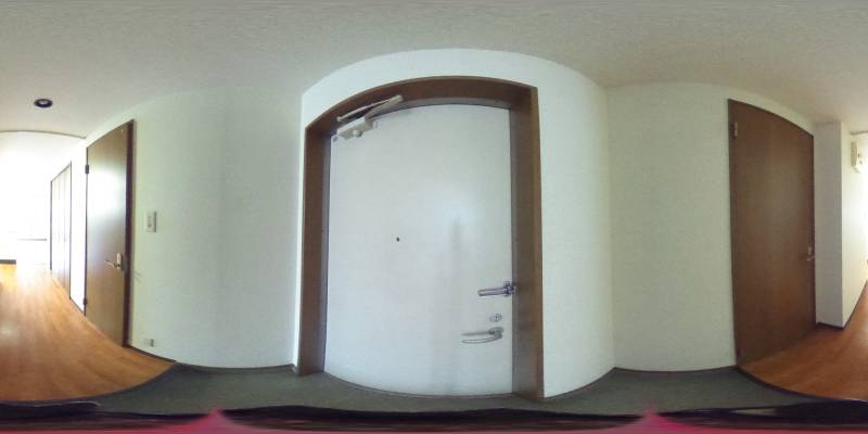 パノラマ画像玄関