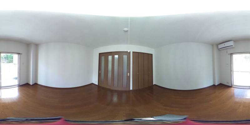 パノラマ画像洋室