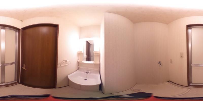 パノラマ画像洗面所