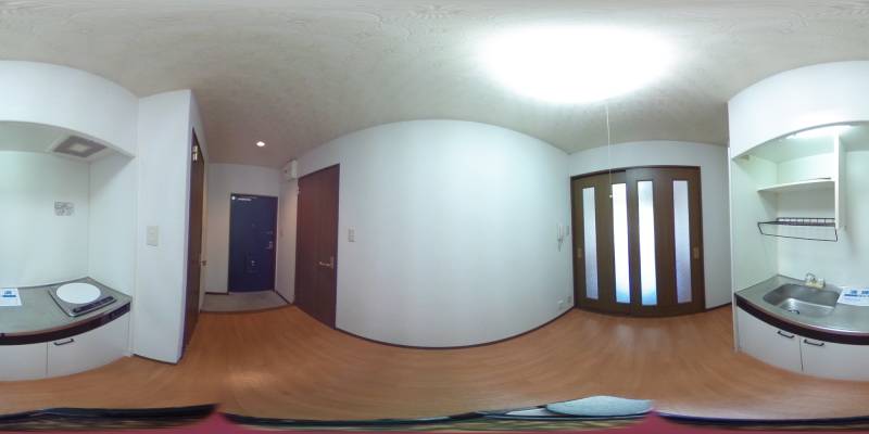 パノラマ画像キッチン