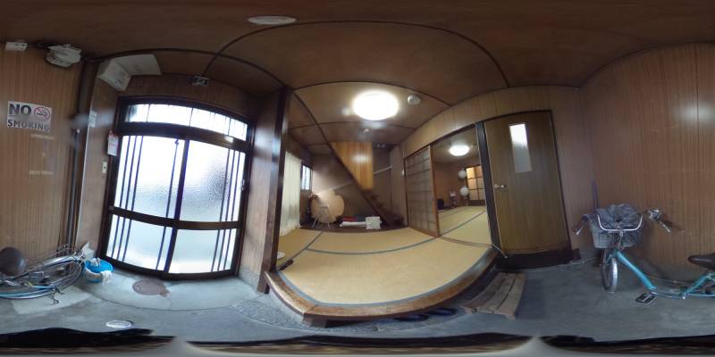 パノラマ画像玄関