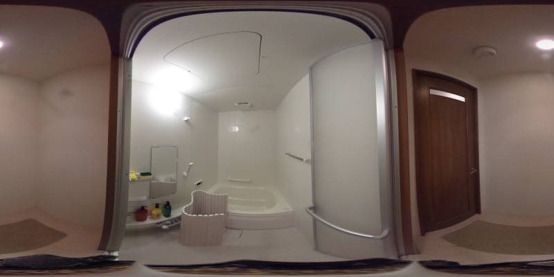 パノラマ画像バスルーム