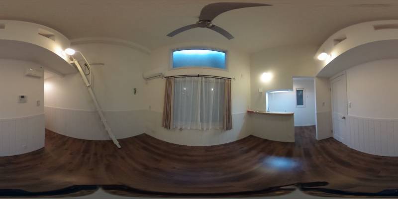 パノラマ画像洋室