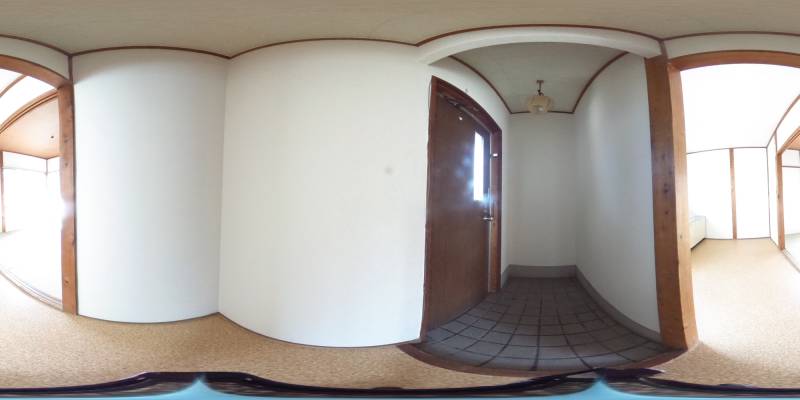 パノラマ画像玄関