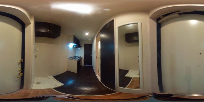 パノラマ画像玄関