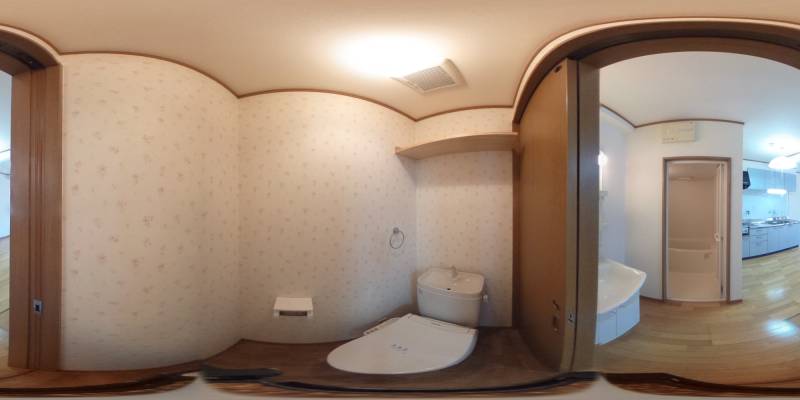 パノラマ画像トイレ