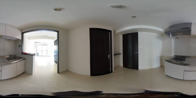 パノラマ画像キッチン