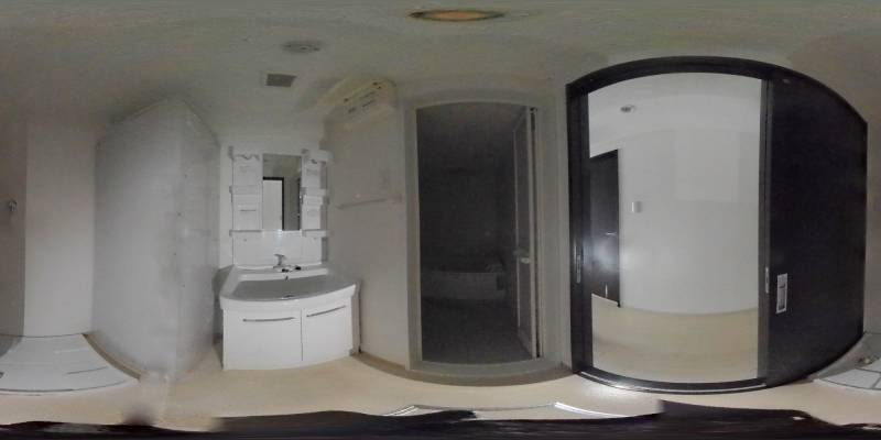 パノラマ画像洗面所