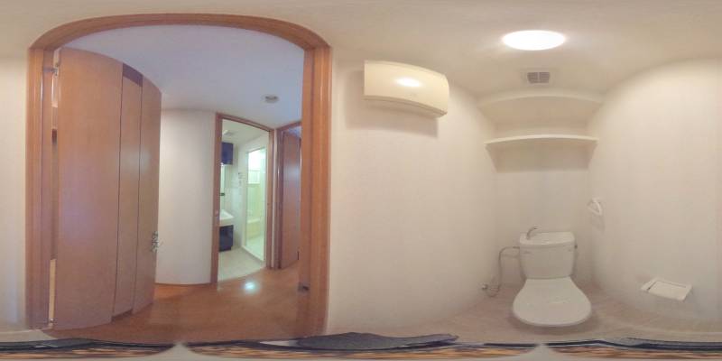 パノラマ画像トイレ