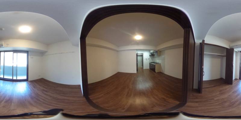 パノラマ画像洋室