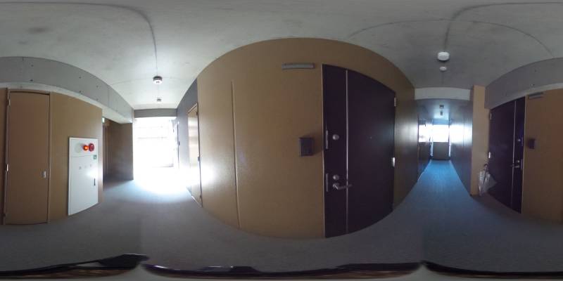 パノラマ画像玄関