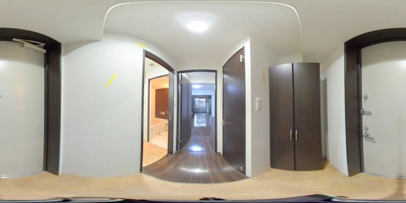 パノラマ画像玄関