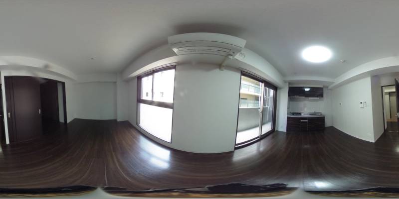 パノラマ画像洋室