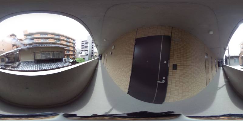 パノラマ画像玄関