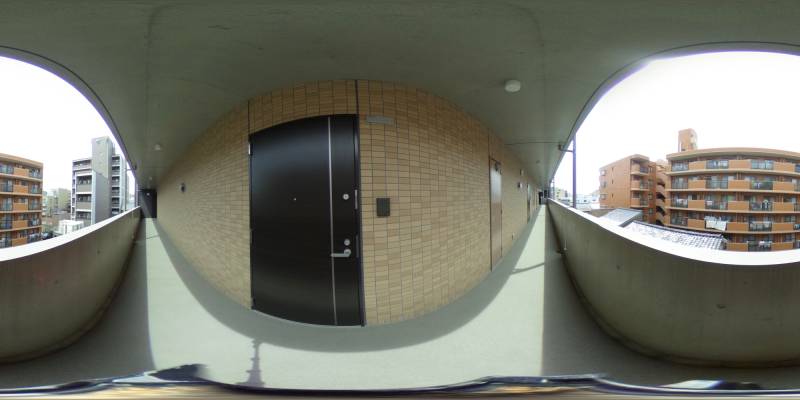 パノラマ画像玄関