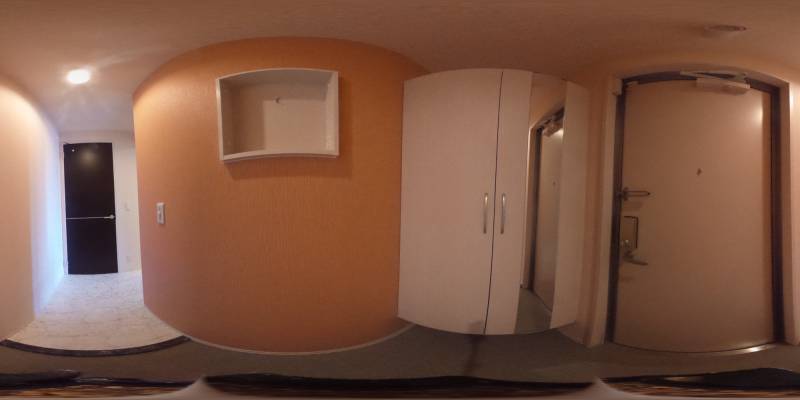 パノラマ画像玄関