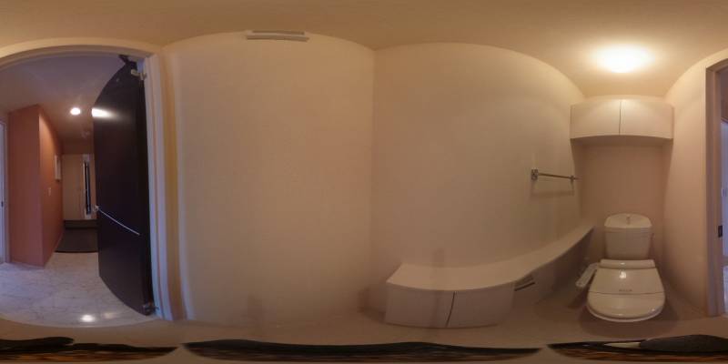 パノラマ画像トイレ