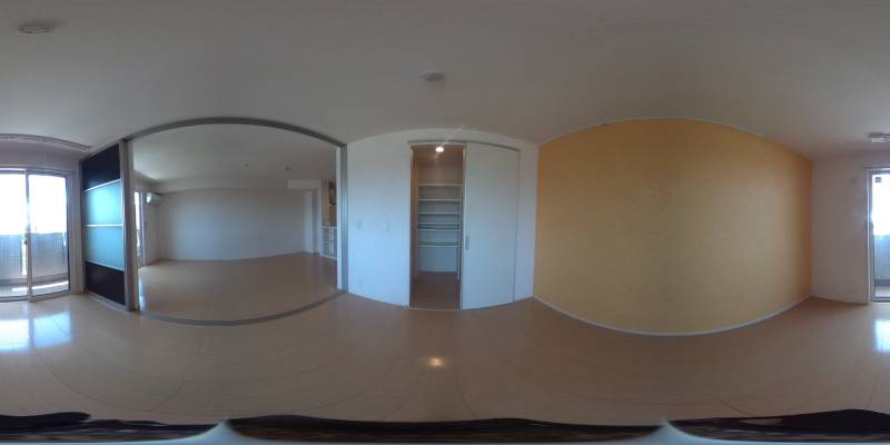 パノラマ画像洋室