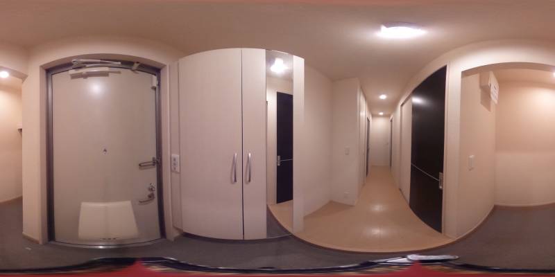 パノラマ画像玄関