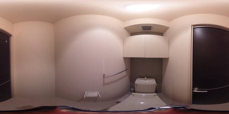 パノラマ画像トイレ