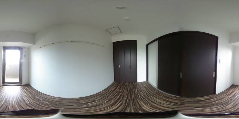 パノラマ画像洋室