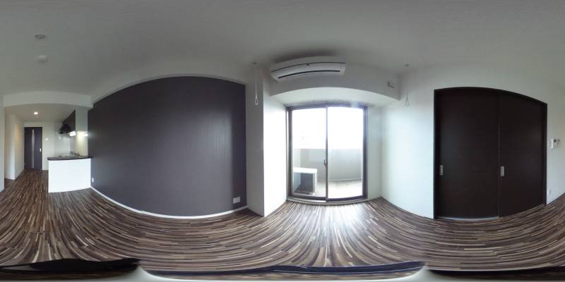 パノラマ画像リビング