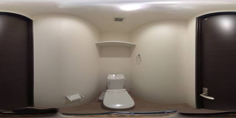 パノラマ画像トイレ