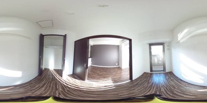 パノラマ画像洋室