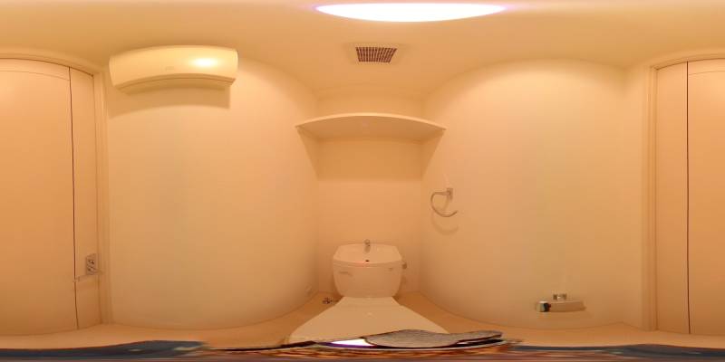 パノラマ画像トイレ