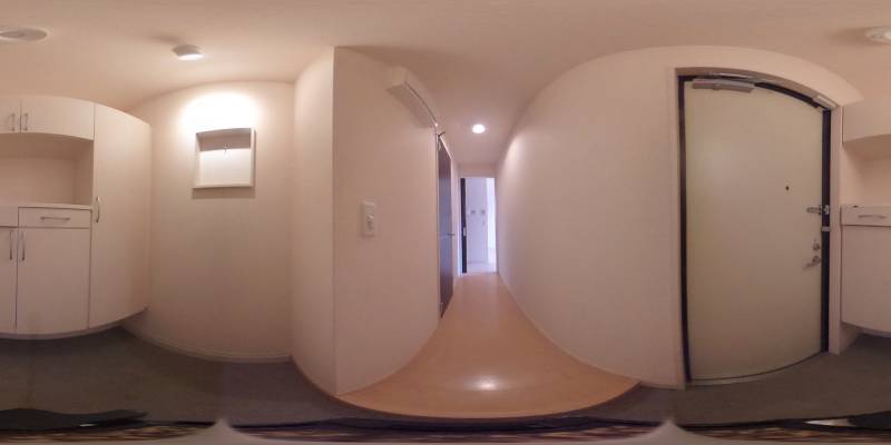 パノラマ画像玄関