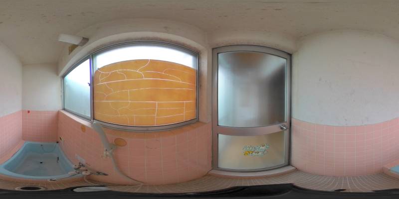 パノラマ画像バスルーム