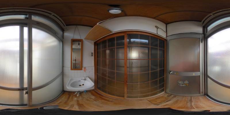 パノラマ画像洗面所