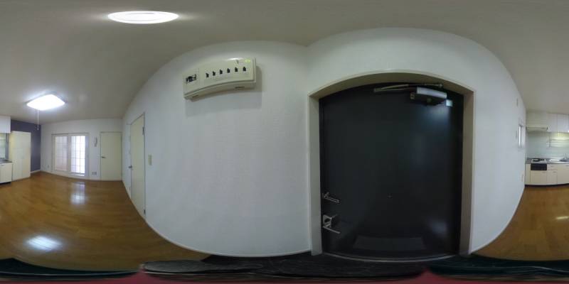 パノラマ画像玄関