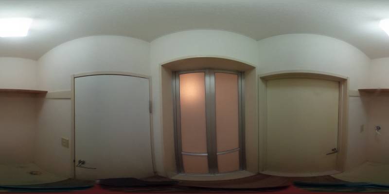 パノラマ画像洗面所