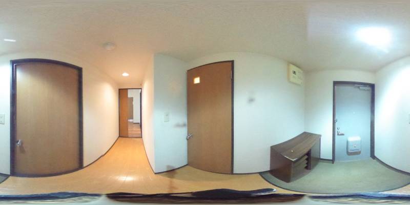 パノラマ画像玄関