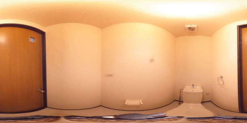 パノラマ画像トイレ