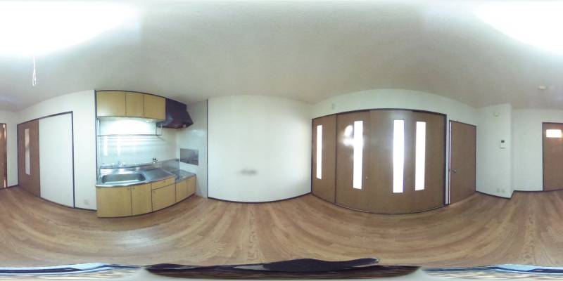 パノラマ画像リビング