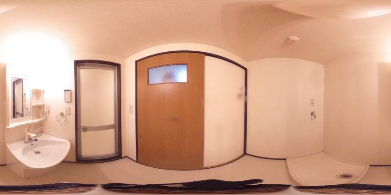 パノラマ画像洗面所