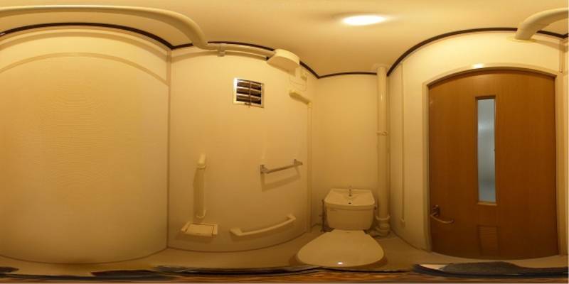 パノラマ画像トイレ